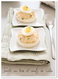 Moi Gourmande Toasts Au Thon Et Aux Oeufs De Caille Recette Aperitif Dinatoire Recette Apero Dinatoire Rapide Recette Apero Oeuf