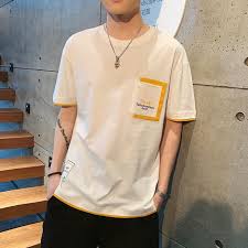 Season Short Sleeved T Shirt Men S Half Sleeved Bottoming Shirt Round Neck Thin Section Dress Body Shirt Men S Tide Erkek Tisort Tisort Triko