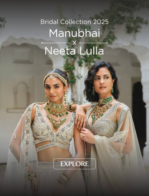 Manubhai Jewellers campaign visual, client of Scale Delight luxury digital marketing agency in Mumbai