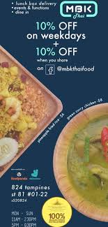 Maybe you would like to learn more about one of these? Mbk Thai Food Facebook