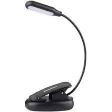Lepower Clip On Book Light Reading Light Clip Light With 5 Led Eye Care 3 Color Changeable Portable Reading Lamp Battery Am