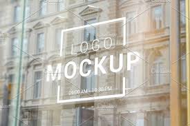 City Store Window Logo Mockup In 2020 Logo Mockup Store Window Mockup