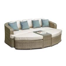 Maze rattan garden furniture weatherproof pu rattan grey peach daybed pre order. Wicker Rattan Garden Sofas Daybeds You Ll Love Wayfair Co Uk