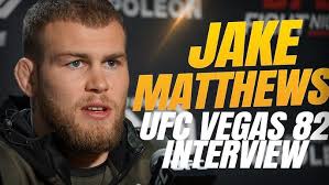 Jake Matthews wants ranked opponent when he gets past
