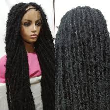 Dreadlocks are one of the most popular and best hairstyles for black men. 50 Inches Full Lace Distressed Locs Soft Locs Handwrapped Faux Locs Fr Afrikrea