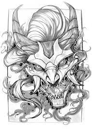 The red oni mask has even found its way through the tattoo world! Pin By Sxrgio On Makoa Samurai Tattoo Design Japanese Tattoo Art Oni Tattoo