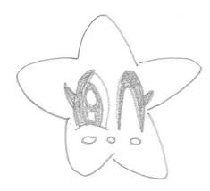 Facil dibujo de una cara a carbon. Dibujos De Estrellas Para Colorear Dibujos A Lapiz