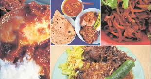 Upper part of this image is a very fluffy capati with super tender beef curry. Best Breakfast Spots In Penang