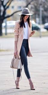 43 Simple Look Spring Fashion For Girls Easy Spring Style Women Fashion Office Casual Outfit Fall Fashion Coats