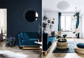 Une vague de bleu sapprete a deferler sur votre interieur menee par ce matelas en coton bleu petrolevous lapprecierez tapis salon bleu canard salon jaune moutarde tendance salon jaune. Objet Du Desir Je Veux Un Canape Bleu Madame Decore