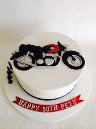 Custom designed cakes, wedding cakes, cupcakes, kids' parties cakes and so much more. Triumph Motorbike Cake Motorcycle Birthday Cakes Bike Cakes Cool Birthday Cakes