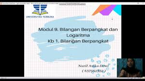 Pengertian logaritma plog a = m artinya a = pm keterangan: Bilangan Berpangkat Dan Logaritma Mat