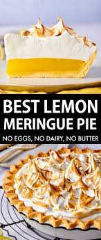 Vegan Lemon Meringue Pie The Best Lemon Pie The Big Man S World Recipe Dairy Free Pie Recipes Lemon Meringue Pie Easy Vegan Lemon Meringue Pie Recipe