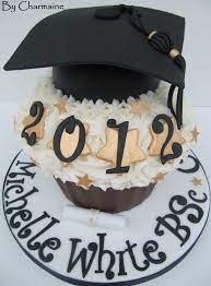 Graduation Giant Cupcake Giant Cupcakes Giant Cake Wedding Cake Recipes Chocolate