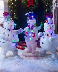 What Did One Snowman Say To The Other Snowman Lost Outdoor Fiber Optic Snowman Band Balsam Hill Snowman Christmas Decorations Christmas Snowman Snowman Decorations
