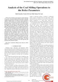 Petroleum and petroleum products merchant wholesalers (except bulk stations and terminals). Pdf Analysis Of The Coal Milling Operations To The Boiler Parameters