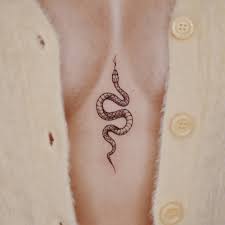 We did not find results for: Fine Line Snake Tattoo On The Sternum