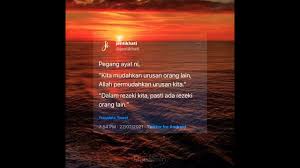 Maybe you would like to learn more about one of these? Kita Mudah Kan Urusan Orang Lain Allah Mudahkan Urusan Kita Youtube