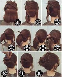 Arezo Sayady V Instagram Casual Updo Style For Medium Long Hair Book Your Appointment Today For Free Co Short Hair Makeup Hair Styles Short Hair Styles