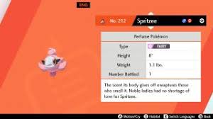 Pokemon Sword And Shield Sachet How To Evolve Spritzee Into