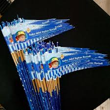 Acara ini diisi dengan pentas kreativitas seni pegawai bpk, pembagian hadiah lomba olahraga, serta pemberian penghargaan bpk bali award. Jual Bendera Tasyakuran Aqiqah Di Lapak Lmj Studio Equipment Bukalapak