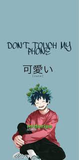 Multiple sizes available for all screen sizes. Dont Touch My Phone Anime Wallpaper Girl Novocom Top
