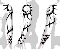 Amazing tribal skull tattoo design. Tribal Tattoo Ideas For Shoulder And Chest Tattoos For Women Tribal Tattoos Tattoo Sleeve Designs Tribal Arm Tattoos