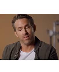 Big Adam The Adam Project Grey Bomber Jacket