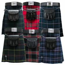 Mens Kilt Tartanista Huge Range Scottish 5 Yard 10 Oz