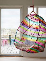 hanging chair ev icin salincak yatak odasi duzenleme