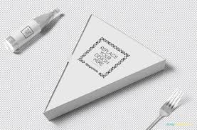 A simple yet very useful pizza packaging mockup in ultra high resolution. Free Pizza Slice Box Mockup Zippypixels