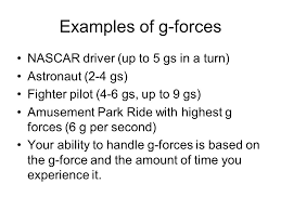 Too many variables to answer. Weightlessness G Force Inertia And Centripetal Force Ppt Download