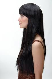 Black hair is one of the most admired hair textures in the world and although it has managed to create some signature hairstyles, there are so many that have not been talked about as much. Wig Very Long Straight Bangs Dark Brown Yzf 41062 4