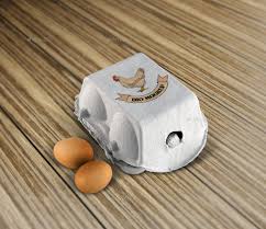 4 Count Egg Carton Mockup Ad Egg Sponsored Count Mockup Carton Egg Carton Mockup Carton