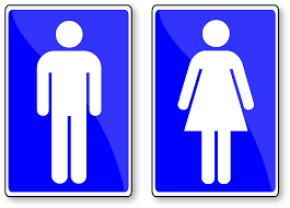 Senalizamos Nuestro Centro Men Women Toilet Sign Clipart Full Size Clipart 837063 Pinclipart