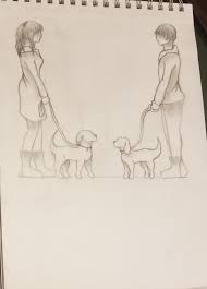 There's a lot more than proportional errors in this drawing, the. My 13 Year Old Loves To Draw Thought It Might Be Ok To Post This Here Especially Because It Has Puppies In It All Her Drawings Are My Eye Bleach Eyebleach