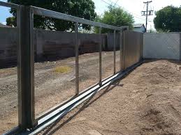 Corrugated steel sheet are widely used in: Rusted Steel Fence In Scottsdale Project Construction Llc Llc