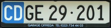 An ihren autos prangt das diplomatenkennzeichen. Liste Der Schweizerischen Kfz Kennzeichen