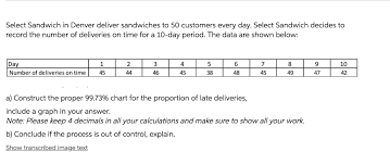 Solved For This Control Is It A C Chart Or P Chart Can