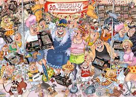 Originally i didn't know that the wasgij range was different to any other jigsaw. Die Parade Zum 20 Jahrigen Jubilaum Wasgij