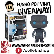 Have You Entered Our Facebookcontest Yet You Could Win A Sdcc Gameofthrones Nightking Funkopop For Free Head On Ove Night King Funko Pop Uk Pop Vinyl