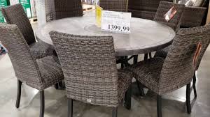4.0 out of 5 stars. Costco Agio Springdale 9pc Woven Dining Set Youtube