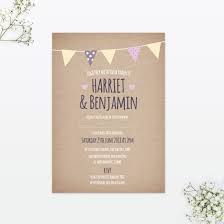 The wedding collection zum kleinen preis. Country Bunting Wedding Invitation Love Invited