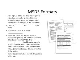 What is msds material safety data sheet is horoscope of the chemical. Ppt Material Safety Data Sheets Powerpoint Presentation Free Download Id 3004623