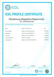 Icdl is used as yardstick to measure your ability to competently use a digital device like a computer, laptop, etc. Icdl Profile Certificate
