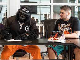 Phoenix suns' 'original gorilla' explains strange story behind the legendary mascot in 1980, a man working for a telegram service was hired to wear a gorilla suit to a suns game. Suns Gorilla Mascot Signs Endorsement Deal With Streetwear Brand Sports Illustrated
