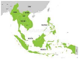 Brunei, cambodia, indonesia, laos, malaysia, myanmar, the philippines, singapore, thailand and vietnam. Asean Economic Community Aec Map Grey Map With Green Highlighted Member Countries Southeast Asia Vector Ve Vector Illustration Illustration Southeast Asia