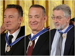 Obama awards obama a medal refers to a humorous photoshop of an award ceremony photograph in which the former united states president barack obama awards the presidential medal of freedom to himself. Obama Awards Medal Of Freedom In Star Studded Ceremony