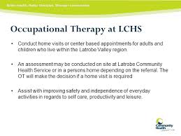 Self care assessment occupational therapy. Occupational Therapy Presentation By Tanya Hammond Occupational Therapist Ppt Download