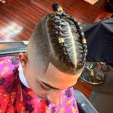 Braids Hairstyles For Men 2018 Braidshairstyles Mens Braids Hairstyles Hairstyles Haircuts Long Hair Styles Men